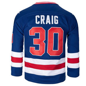 Maillot de hockey sur glace personnalisé en gros, design sublimé, vêtements de sport durables et performants pour les équipes - Product Image 2