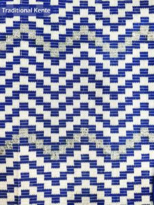 Tissu ethnique 270 GSM pour la mode culturelle et les vêtements traditionnels Largeur 51 Tissu jacquard Kente Tissu en coton authentique - Product Image 2
