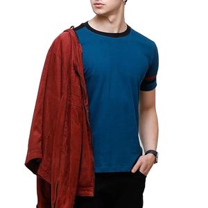 Camiseta de Peso Pesado 100% Algodón, Camisetas de Manga Corta con Cuello Redondo para Hombre, Camisetas Casuales Personalizadas 2026 - Product Image 2