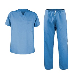 Custom Hot Sale Hospital Uniform Surgical Medical <b>Scrubs</b> Suits <b>Scrub</b> Nurse Doctors Canvas Eco-Friendly MADE BY HS 2026 - Product Image 1