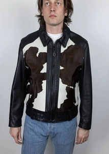 แจ็กเก็ตหนังสำหรับผู้ชายกันน้ำกันลมใส่ลำลองสีพื้นเสื้อผ้าแนวสตรีทแฟชั่นใหม่ใส่สบายฤดูหนาว - Product Image 3