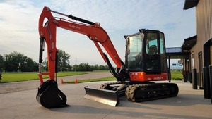 2024 para Kubota KX057-5 Mini Escavadeira De Esteira Usada 6ton Operando Kawasaki Enerpac <span class=keywords><strong>Poclain</strong></span> para Kubota Engine Gearbox - Product Image 4