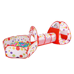 Ensemble de jeu gonflable 3-en-1 pour enfants : piscine à balles, tunnel et tente de jeu – Idéal pour l'école et les centres commerciaux, amusant et éducatif - Product Image 2