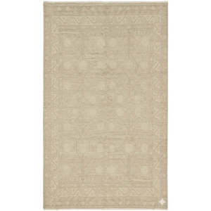 Alfombra de Peshawar y Khotan anudada a mano, única en su tipo, de 10'0 x 8'0, modelo Pes_Kho_337 - Product Image 1