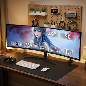 <span class=keywords><strong>Monitor</strong></span> curvo para juegos de 34 pulgadas 4K UHD <span class=keywords><strong>21</strong></span>:<span class=keywords><strong>9</strong></span> ultra ancho, 144Hz, 1ms, sin marco, pantalla LCD para juegos de PC - Product Image 1