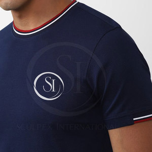 Camisetas ligeras transpirables de secado rápido de talla grande para hombre, diseño personalizable, alta calidad, 100% algodón, moda para exteriores, ropa baja - Product Image 5
