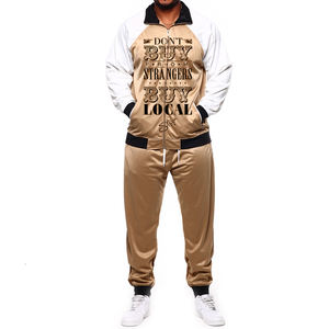 Sudadera con capucha de gran tamaño en blanco de algodón 100% de alta calidad personalizada de fabricante OEM, traje deportivo de invierno sólido para hombres y niños, técnica impresa - Product Image 1