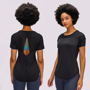 Camisetas sin mangas transpirables con logotipo personalizado para mujer, camisetas de gimnasio de verano al por mayor, envío gratis - Product Image 3