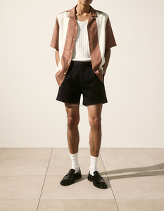 Pantalones Cortos de Golf para Hombre de Alta Calidad, Ecológicos, Resistentes al Viento, Transpirables, 90% Poliéster, 10% Algodón, Sólidos, Personalizables, Ligeros, Hasta la Rodilla - Product Image 2