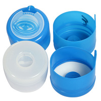 Muestras Gratis, Tapa de Botella de Agua de Plástico de 5 Galones/19L con Cuello de 55 mm, Antiderrames, de Polietileno, Fácil de Abrir