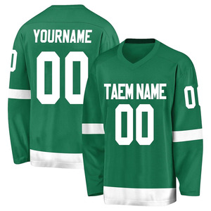 Tenzo Intl 2026 Maillot de hockey sur glace personnalisé de haute qualité avec logo personnalisé, sublimation personnalisée, 100% coton, respirant, séchage rapide, fabrication - Product Image 5
