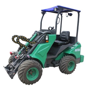 Cargadora de Ruedas Compacta, Mini Cargadora con Motor Diésel de 75KW de Potencia, Alto Momento de Carga, para Granjas, Construcción y Manejo de Materiales - Product Image 1