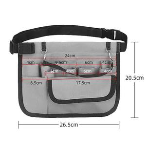 Sac banane pour infirmière, sac de taille pour infirmière avec support de ruban adhésif, ceinture à outils pour infirmière pour stéthoscopes, ciseaux à bandage et autres fournitures médicales - Product Image 4
