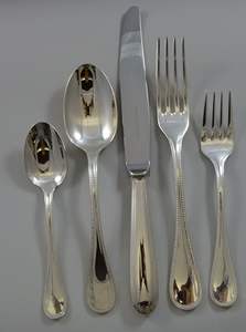 Ensemble de couverts en métal en acier inoxydable de qualité supérieure pour table à manger, cuisine, restaurant, usage quotidien - Product Image 5