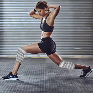 Rodilleras Elásticas de Neopreno Serie Directa de Fábrica para Levantamiento de Pesas, Soporte para Sentadillas y Powerlifting, Rodilleras Personalizadas para Gimnasio - Product Image 6