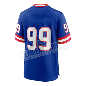 Équipes de football américain en maille personnalisées en gros Football américain promotionnel sublimé sur mesure Maillot d'entraînement de football américain - Product Image 2