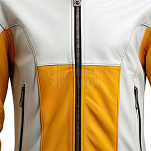 Meilleure qualité OEM sur mesure respirant moto équitation moto veste 2025 cuir Biker veste à vendre - Product Image 4