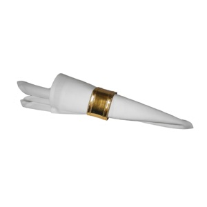 Accesorios de vajilla para hotel y restaurante con acabado plateado, servilletero para cena, diseño innovador, servilletero único - Product Image 3