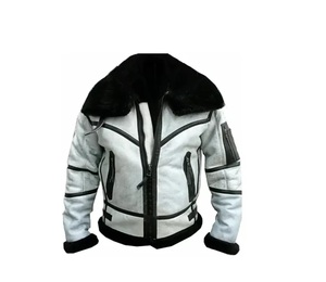 Chaqueta de cuero personalizada 2024 para hombre, chaqueta sólida de manga larga para Hombre | Chaqueta de cuero de la mejor calidad para hombre - Product Image 2