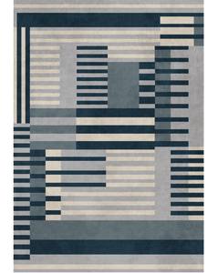 Adiva Machine Made Woven Turkish <b>Carpet</b> 12 Piece Wholesale Export Jacquard Geometric Home Washable Cotton <b>Backed</b> Non-Slip - Product Image 3