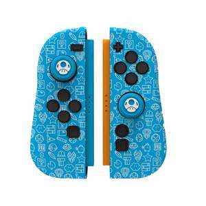 Housse de protection en silicone pour <span class=keywords><strong>Nintendo</strong></span> <span class=keywords><strong>Switch</strong></span> 2 avec design de dessin animé, avec 2 poignées pour pouces - Product Image 2