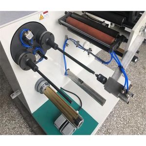 Tourelle thermique YFX-320mm d'étiquette de papier fendant le PLC de machine de rebobinage de coupe de petit pain a informatisé le moteur élevé de la productivité 200 m/min - Product Image 6