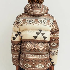 Chaqueta acolchada para hombre personalizada con estampado de fabricante, chaquetas de invierno al aire libre con logotipo de alta calidad - Product Image 2