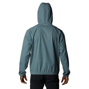 Impermeable/transpirable resistente al viento con capucha personalizado sostenible chaqueta bombardero cortavientos Chaqueta ligera abrigo - Product Image 2