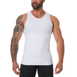 Nouveau débardeur décontracté en tricot pour homme 2025, en polyester et coton, séchage rapide, respirant, élastique, pour la gym, maillot de sport Amano - Product Image 3