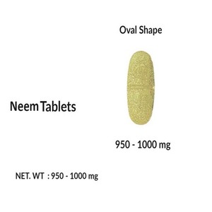 Comprimés de Neem nettoyant à base de plantes Pas de produits chimiques pas d'additifs Juste du neem pur pour le nettoyage interne Simple sûr efficace - Product Image 4