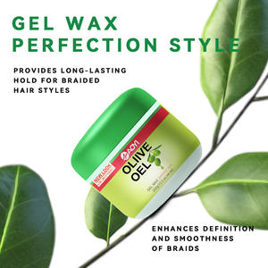 OEM usage domestique contrôle des bords extra tenue marque privée contrôle instantané contrôle des bords 300g coiffure gel pour tresse à la cire - Product Image 4