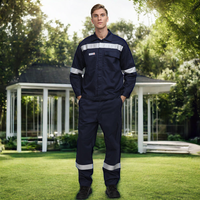 FRDURATEX Tenue de Travail d'Électricien Ignifuge Réfléchissante, Vêtements de Sécurité pour Hommes