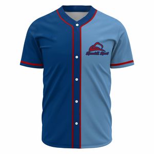 Maillot de baseball à boutons complets avec logo personnalisé de haute qualité Styles légers avec manches courtes pour chemises de softball pour garçons - Product Image 1