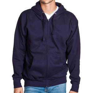 2025 hombres de alta calidad 100% algodón creativo costura sudadera con cremallera con diseños propios sudaderas con capucha de entrenamiento de compresión - Product Image 2