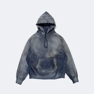 Conception personnalisée hommes survêtement Streetwear acide lavage coton goutte épaule fabricants surdimensionné 400gsm poids lourd pour hommes - Product Image 5