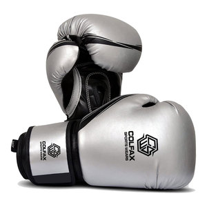 Nouvelles gants de boxe d'entraînement en cuir PU de haute qualité avec évacuation de l'humidité, logo et couleurs personnalisables, unisexe - Product Image 4