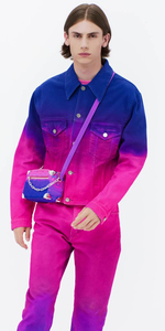 Fashion Custom Logo Coats Blue <b>Denim</b> Jeans Mens <b>Jackets</b> Casual Streetwear Riding <b>Denim</b> <b>Jacket</b> - Product Image 3