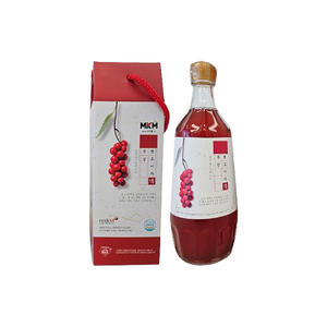 MKM Sirop Omija frais 700ml de boisson santé en fructose cristallin de qualité alimentaire avec vitamine et 5-htp cultivé à Mungyeong en Corée - Product Image 1