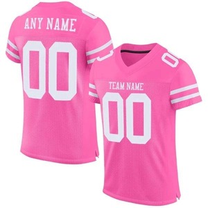 Custom Sublimation Printed American Football Jerseys Moisture-Wicking Polyester Team Uniforms with Numbers OEM/ODM - Product Image 1