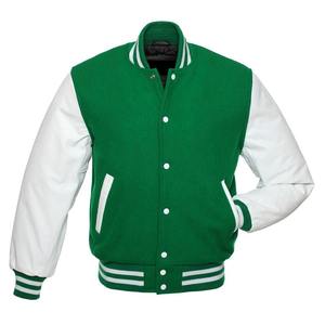 Insignia bordada de retales 3D de alta calidad, chaqueta de béisbol con logotipo personalizado para hombre, chaqueta universitaria de talla grande para invierno - Product Image 1