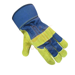 High Quality Safety Wear Working Gloves <b>Fire</b> Proof Water Proof Anti-Slip Durable General Purpose Hot Sale Leather - Product Image 4