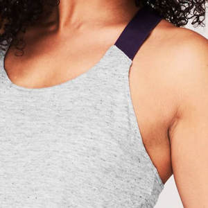 Woman Workout Wear Backless Mesh <b>Singlet</b> Sport Yoga Tank Top for Gym / High Quality Sublimated Tank Tops for <b>Women</b> - Product Image 5