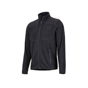 Veste souple noire légère pour homme Coupe-vent résistant à l'eau pour les activités de plein air-Running Hiking Daily Use Stand - Product Image 3