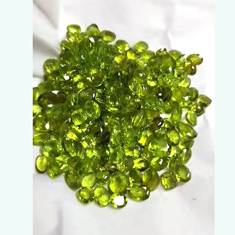 189 Pcs Of Natural Peridot 7mm to 13mm Oval Heart Trillion Cushion facet 370 ct lot Iroc Sales High quality loose gemstone cut