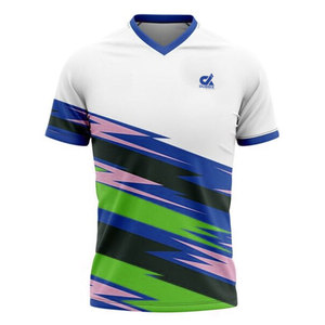 เสื้อฟุตบอล OEM พร้อมส่ง บริการปรับแต่งได้ ระบายอากาศดี แขนสั้น เหมาะสำหรับฝึกซ้อม ผลิตในปากีสถาน ลดราคา - Product Image 5