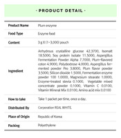 Poudre instantanée à la prune avec enzymes de fermentation naturelle pour la digestion, la beauté et la perte de poids