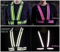Gilet de sécurité haute visibilité, léger, résistant à l'eau, séchage rapide, respirant, en nylon/polyester, pour les travailleurs du bâtiment