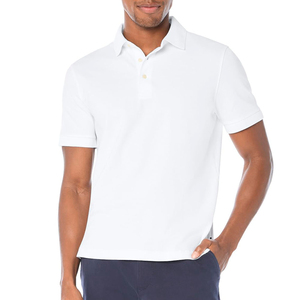 Classic Mens Short Sleeve Cotton <b>Polo</b> T <b>Shirt</b> <b>With</b> Custom Printing Embroidery Logo Pima Cotton <b>Polo</b> <b>polo</b> <b>shirts</b> - Product Image 1