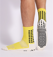 Chaussettes de sport pour hommes en coton respirant, personnalisées, de conception athlétique, fabriquées directement en usine, avec logo personnalisé