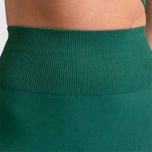 Leggings personnalisés avec logo pour femmes, taille haute, vêtements de sport, effet push-up, pantalons de yoga, compression élastique, leggings de yoga sans coutures. - Product Image 6